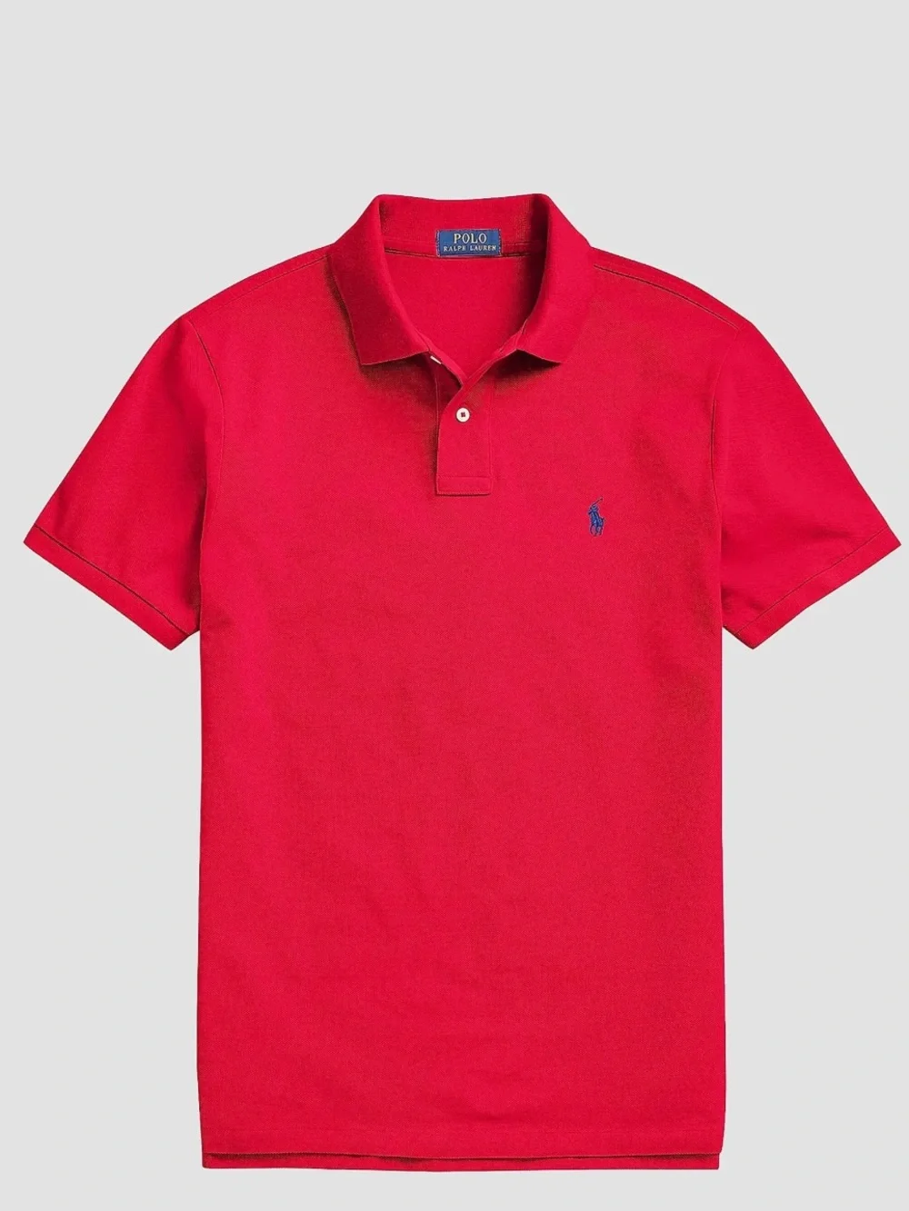 100% Cotton Polo Ralph Lauren Men’s Small Red Short-Sleeve Polo Shirt